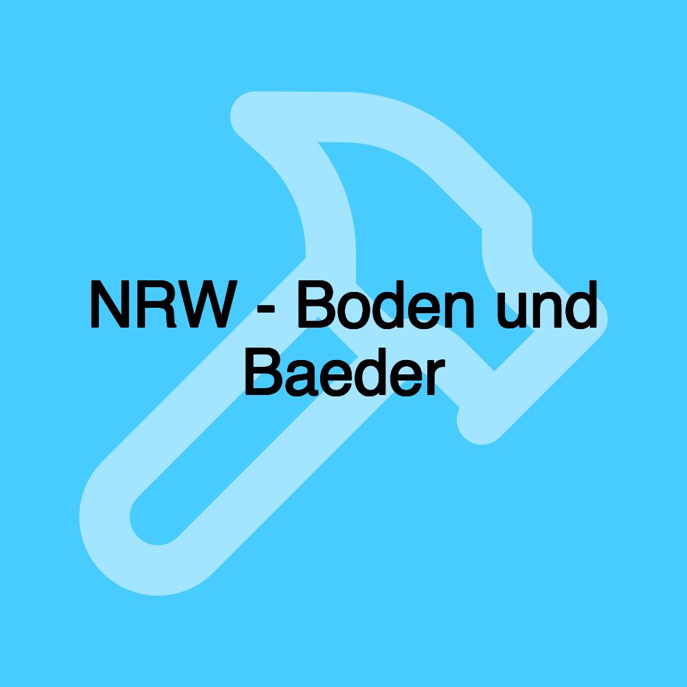 NRW - Boden und Baeder