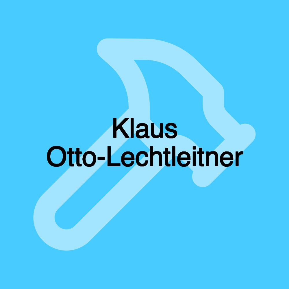 Klaus Otto-Lechtleitner