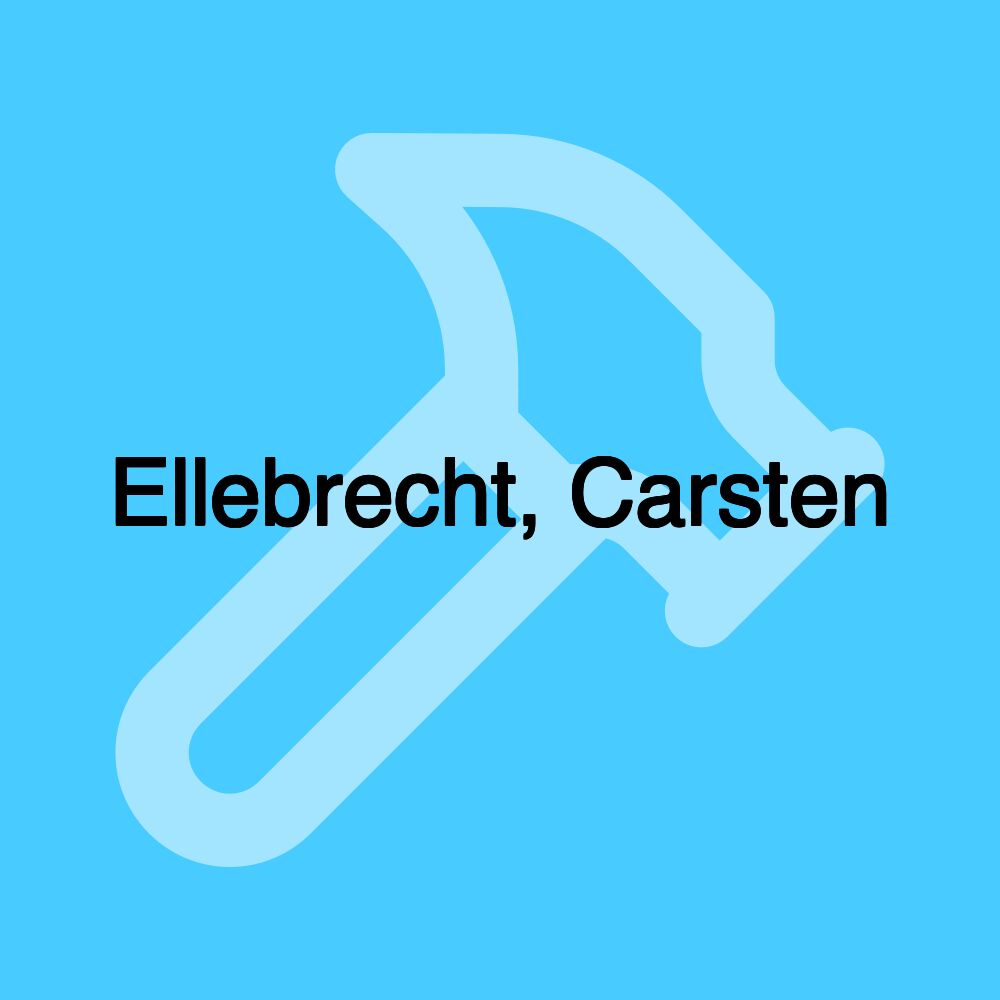 Ellebrecht, Carsten