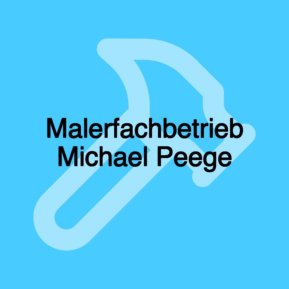 Malerfachbetrieb Michael Peege