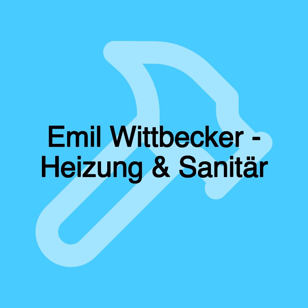 Emil Wittbecker - Heizung & Sanitär