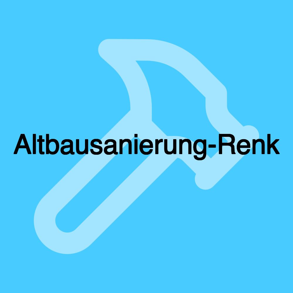 Altbausanierung-Renk