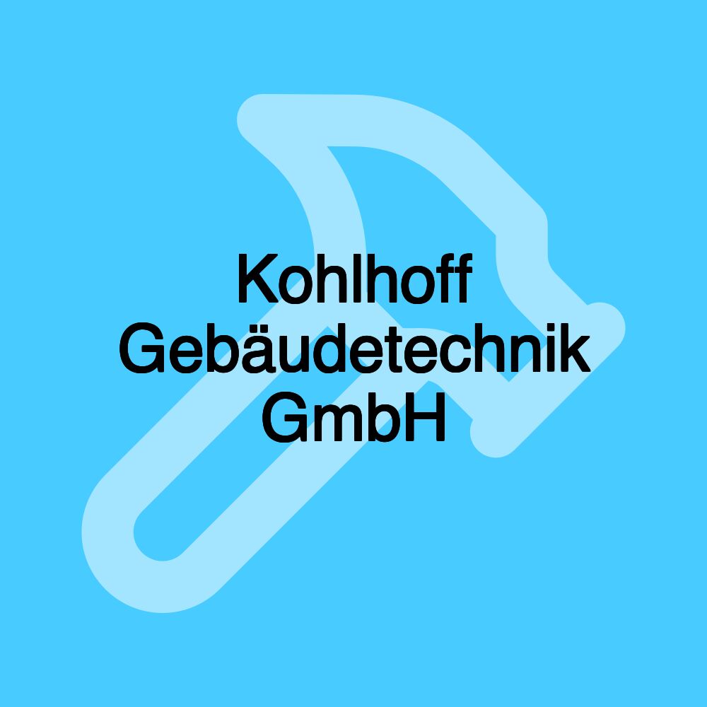 Kohlhoff Gebäudetechnik GmbH