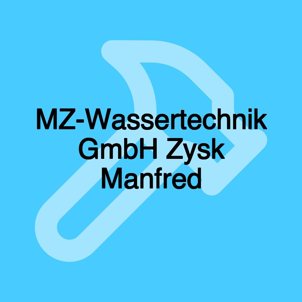 MZ-Wassertechnik GmbH Zysk Manfred