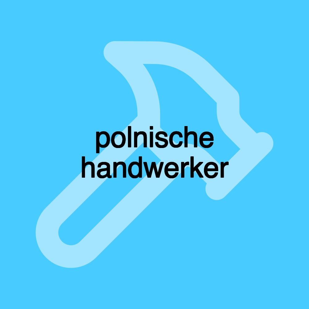 polnische handwerker