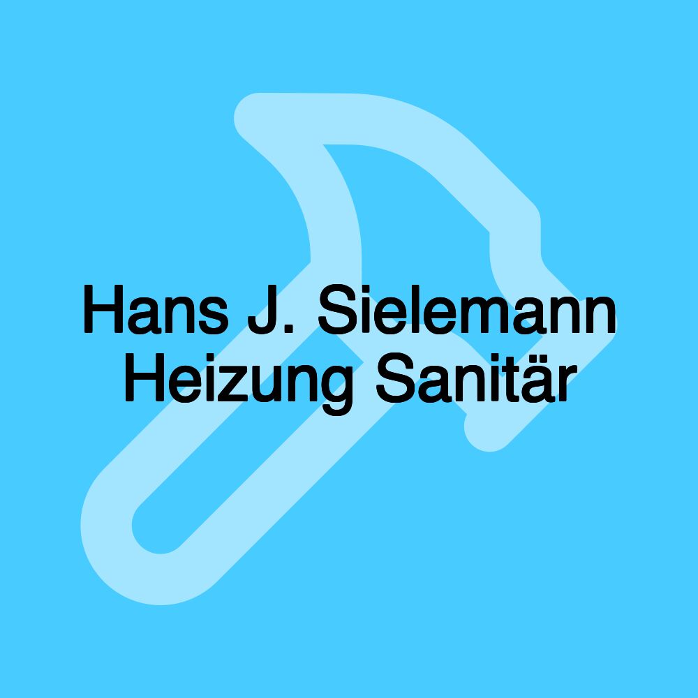 Hans J. Sielemann Heizung Sanitär