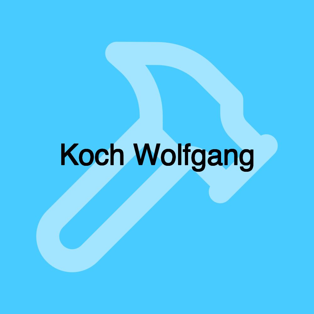 Koch Wolfgang