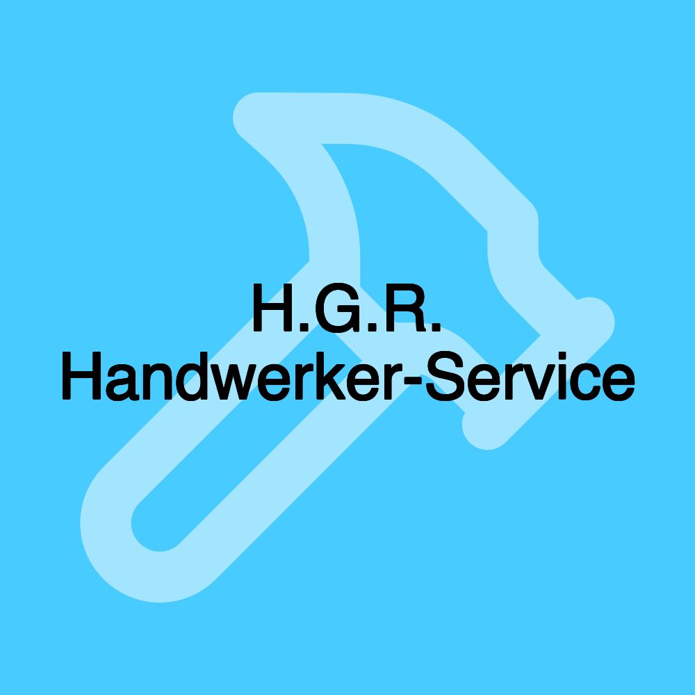 H.G.R. Handwerker-Service