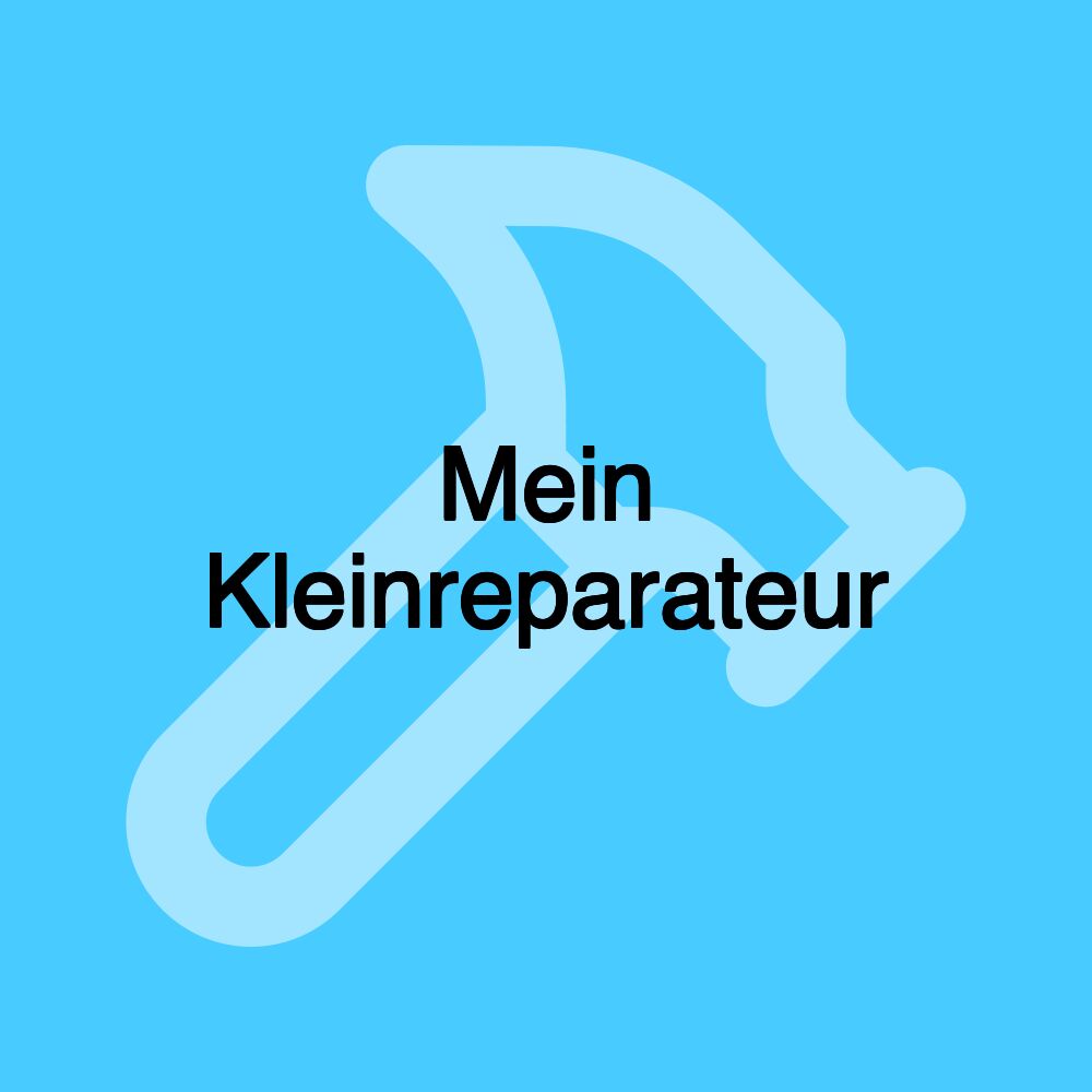 Mein Kleinreparateur