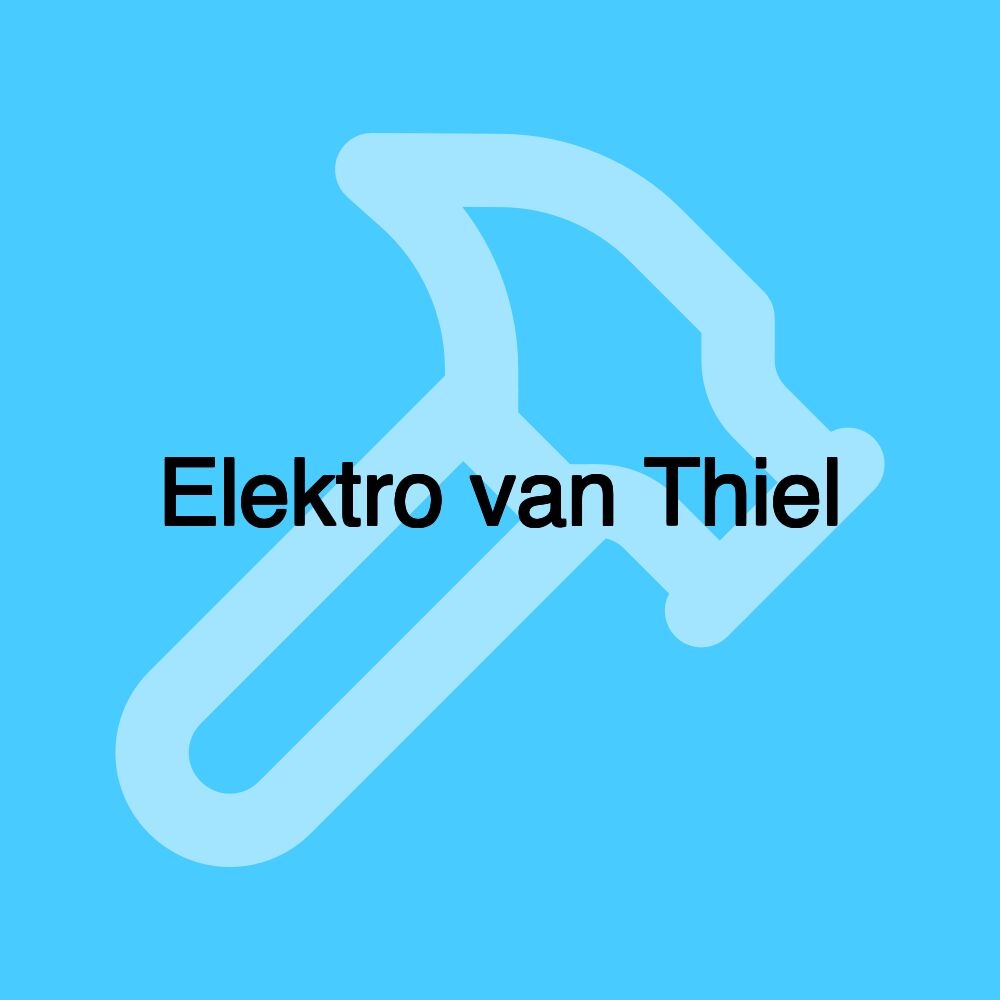 Elektro van Thiel