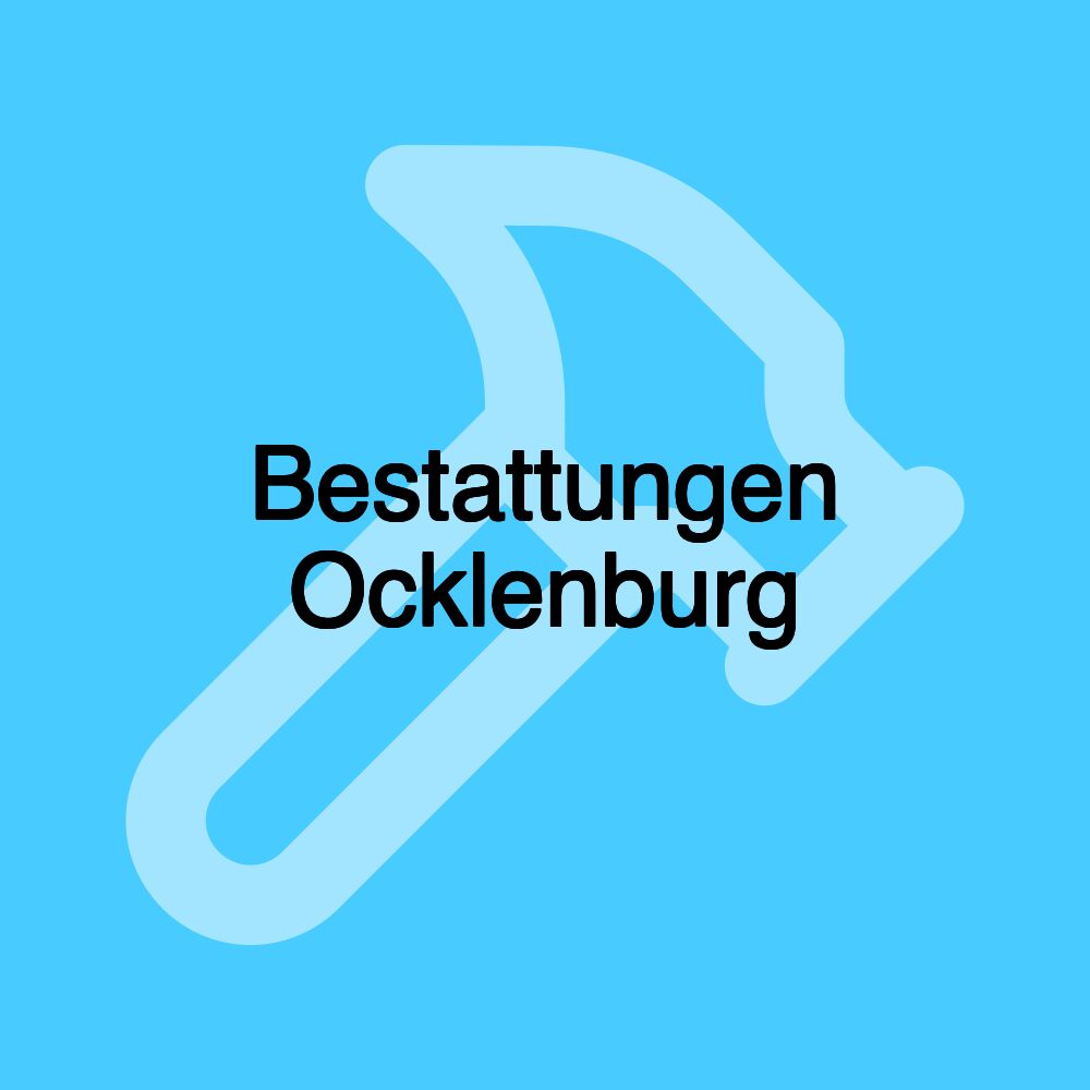 Bestattungen Ocklenburg