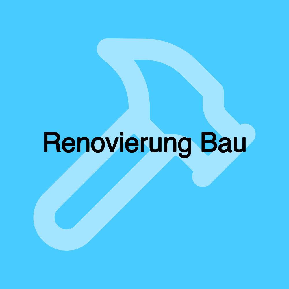 Renovierung Bau