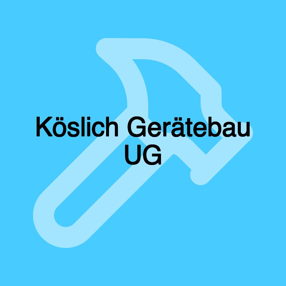 Köslich Gerätebau UG