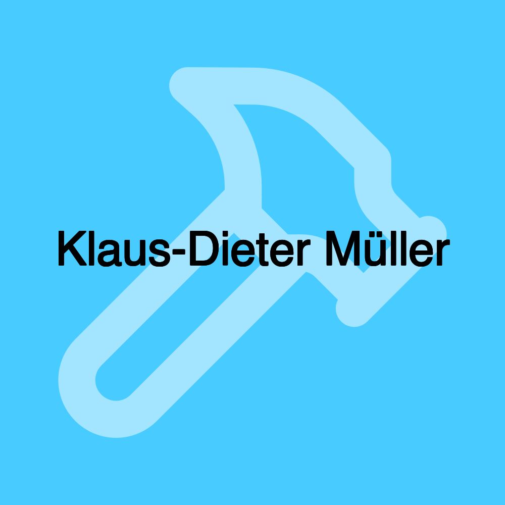 Klaus-Dieter Müller