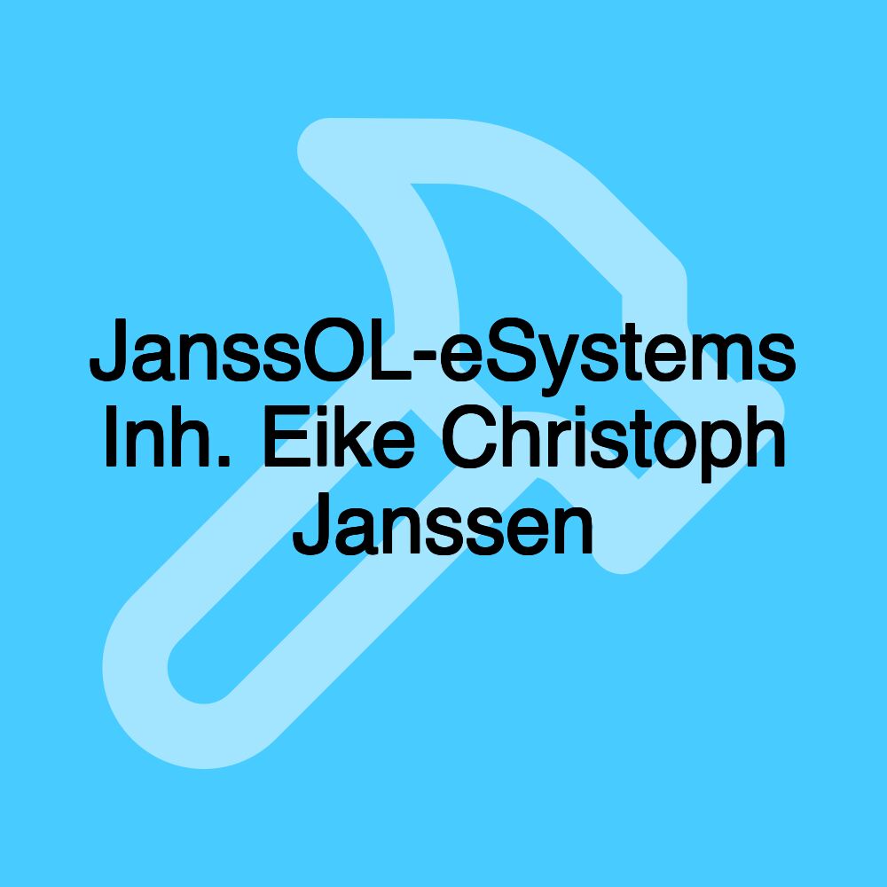 JanssOL-eSystems Inh. Eike Christoph Janssen