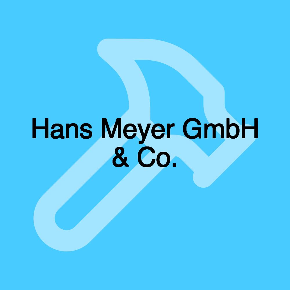 Hans Meyer GmbH & Co.