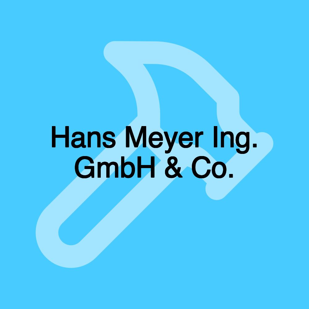 Hans Meyer Ing. GmbH & Co.