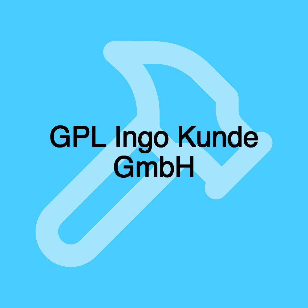 GPL Ingo Kunde GmbH