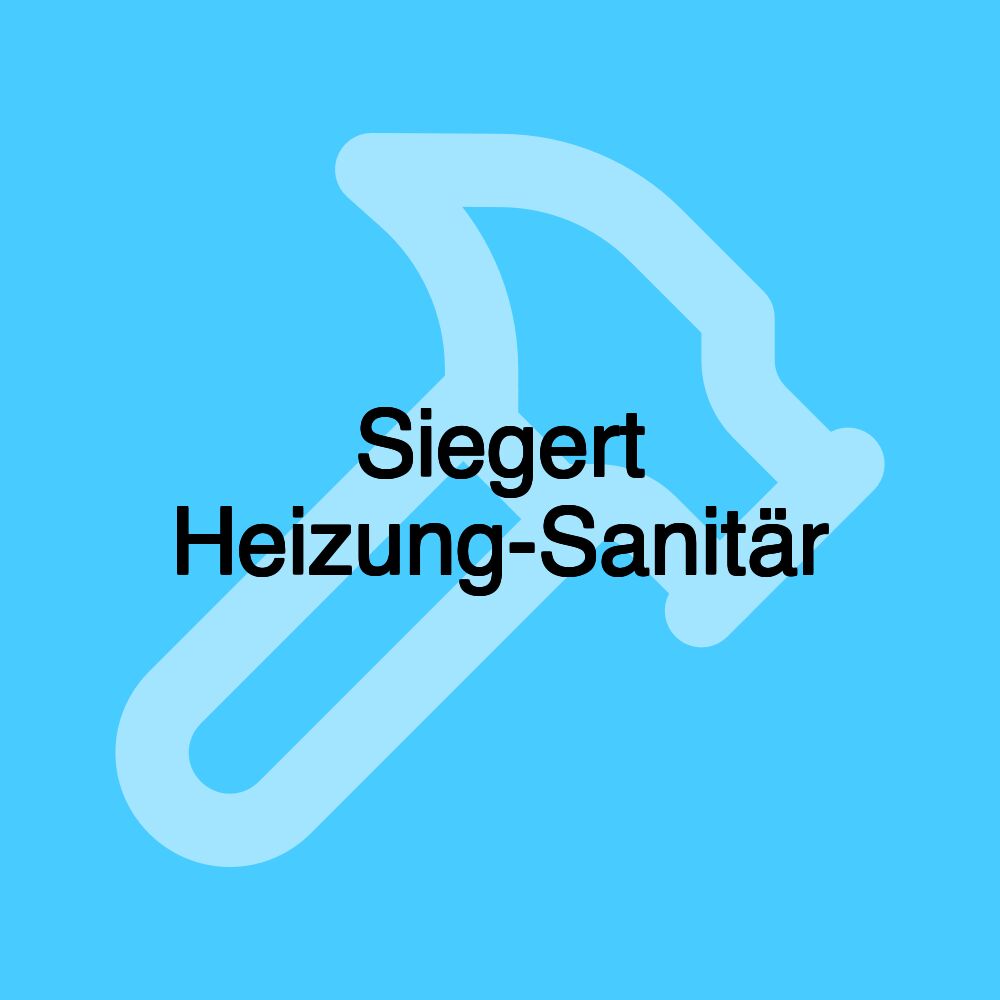 Siegert Heizung-Sanitär