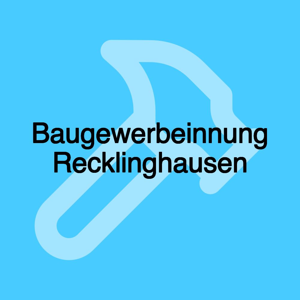 Baugewerbeinnung Recklinghausen