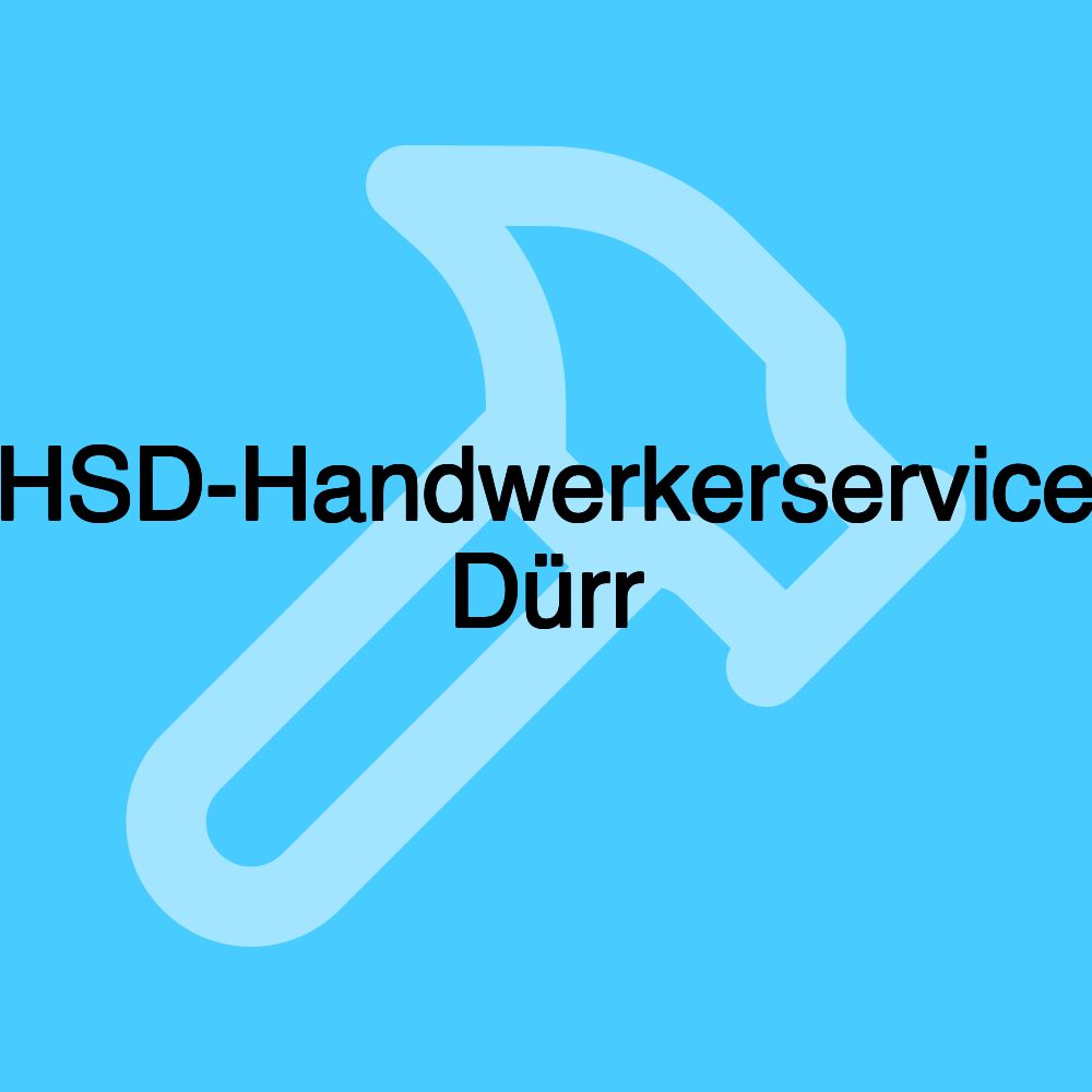 HSD-Handwerkerservice Dürr