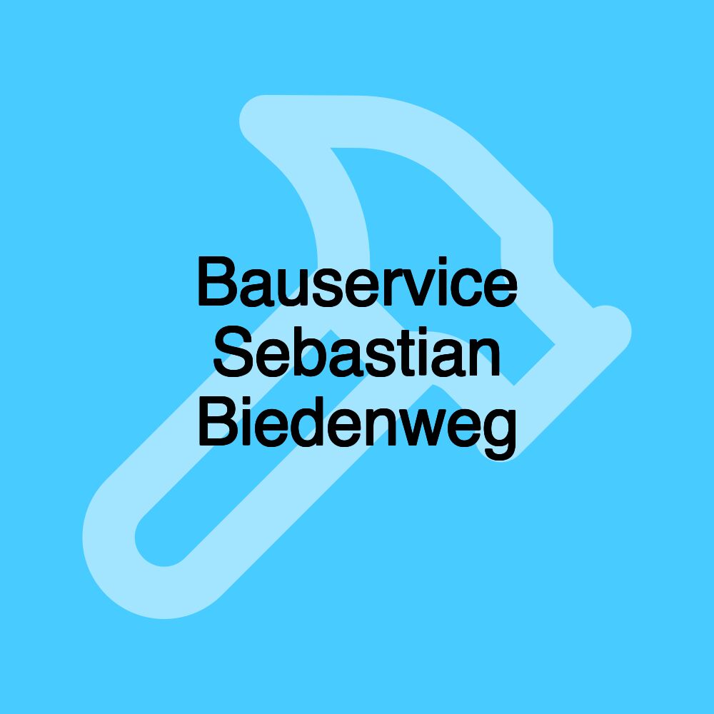 Bauservice Sebastian Biedenweg