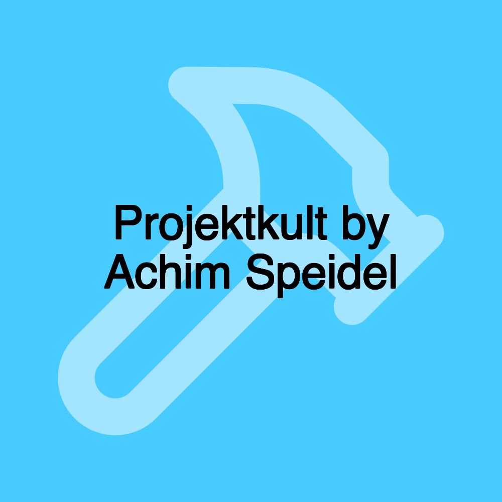 Projektkult by Achim Speidel