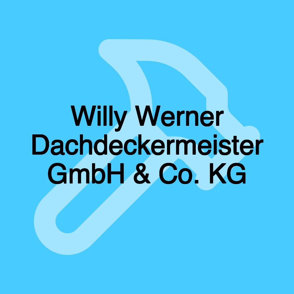 Willy Werner Dachdeckermeister GmbH & Co. KG