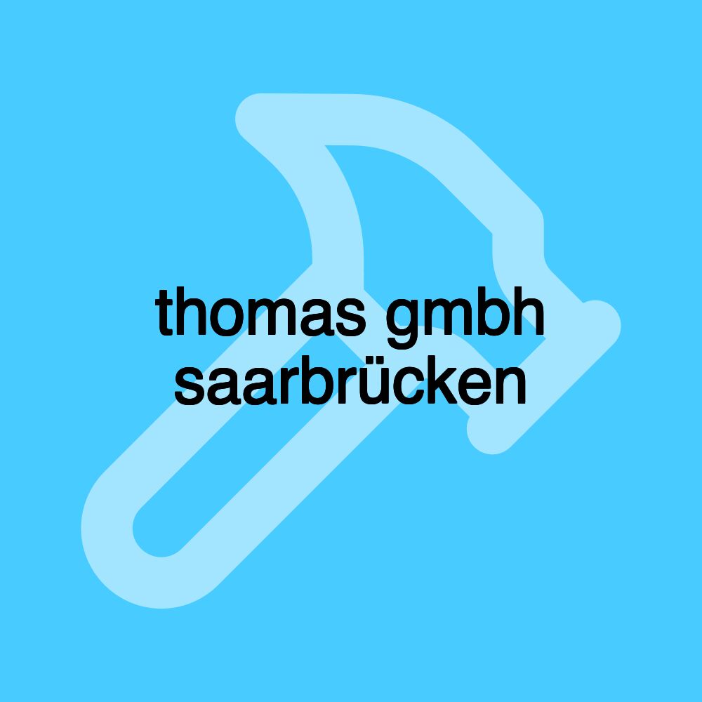 thomas gmbh saarbrücken