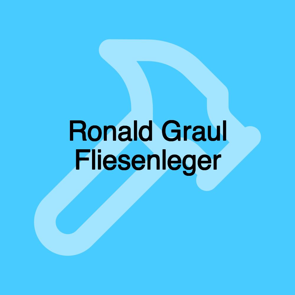 Ronald Graul Fliesenleger