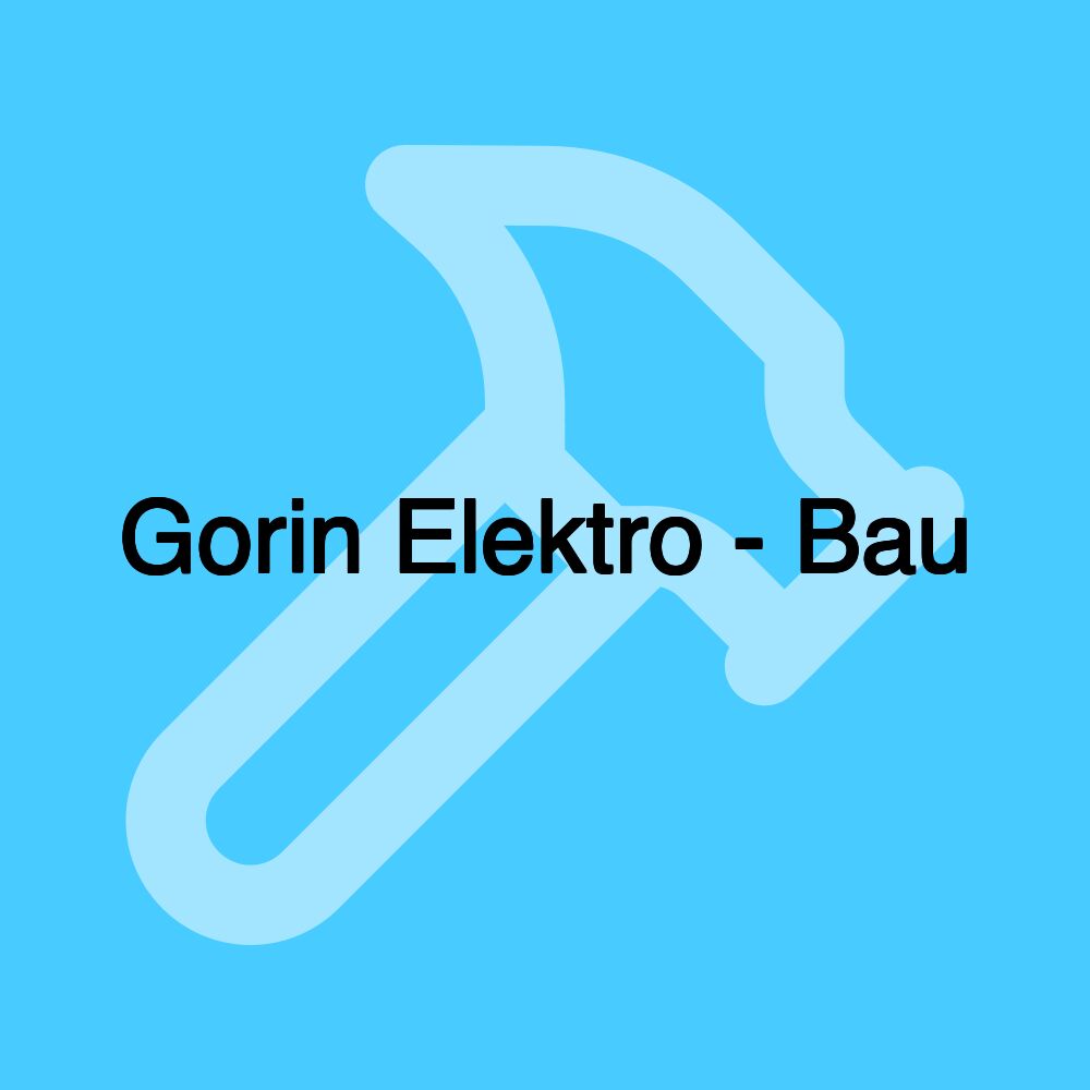 Gorin Elektro - Bau