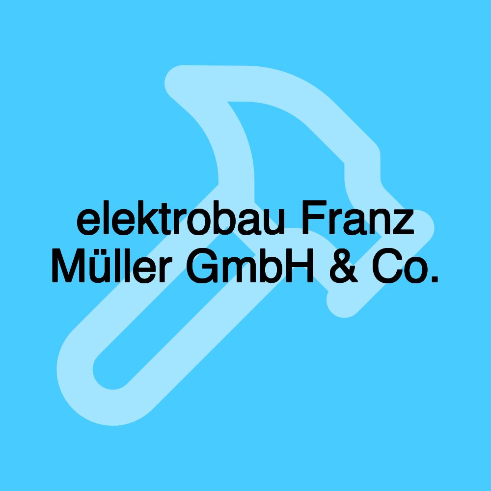 elektrobau Franz Müller GmbH & Co.