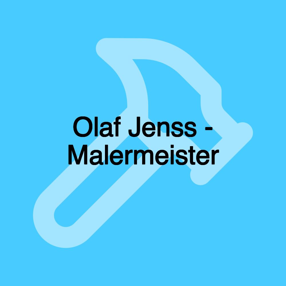 Olaf Jenss - Malermeister