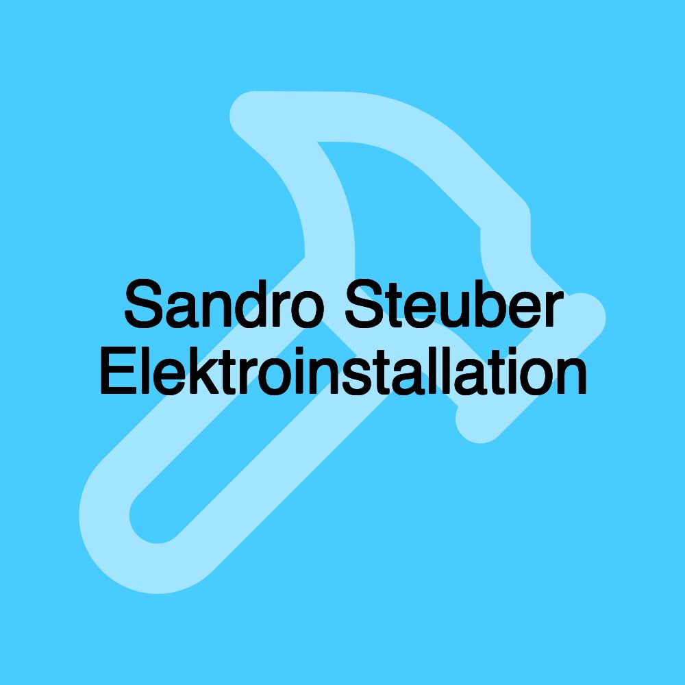 Sandro Steuber Elektroinstallation