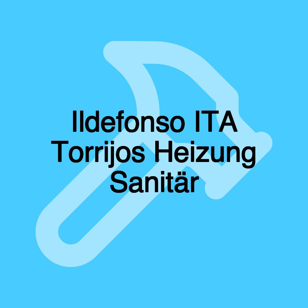 Ildefonso ITA Torrijos Heizung Sanitär