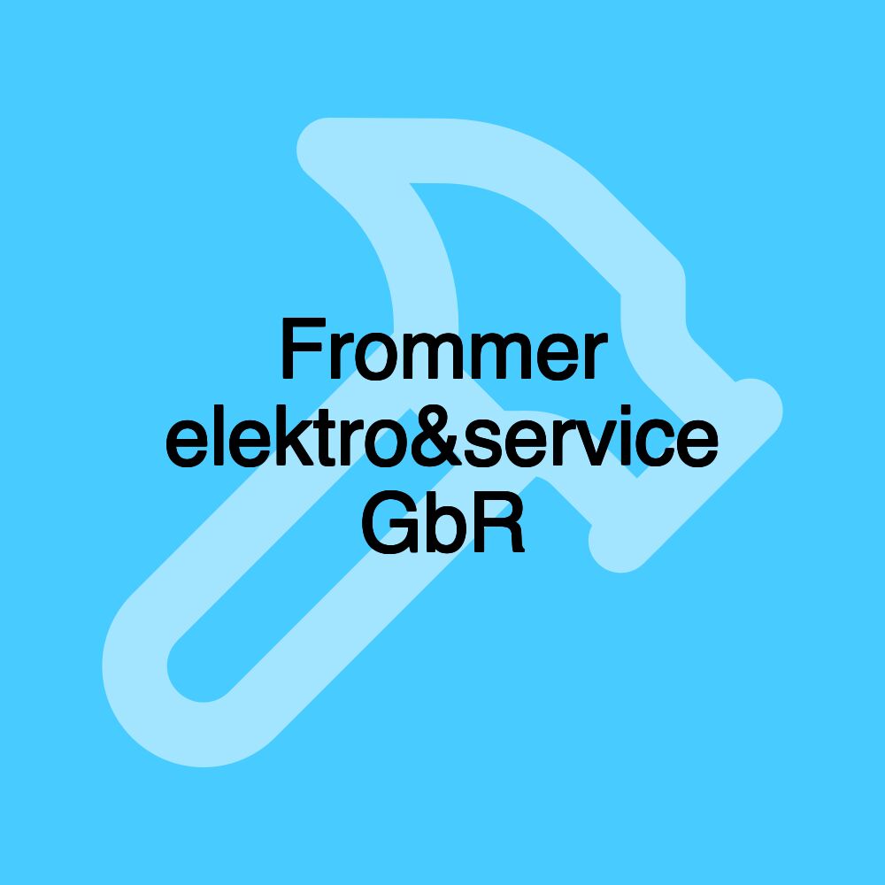 Frommer elektro&service GbR