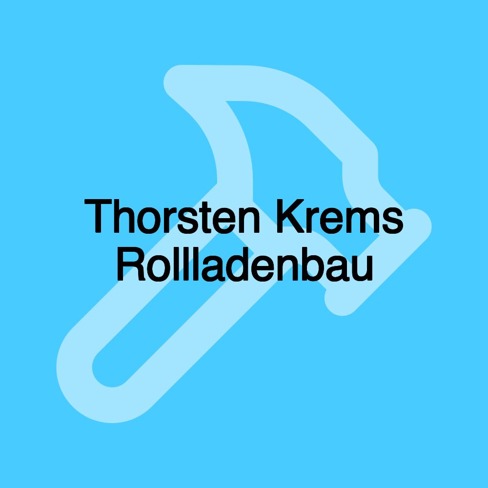 Thorsten Krems Rollladenbau