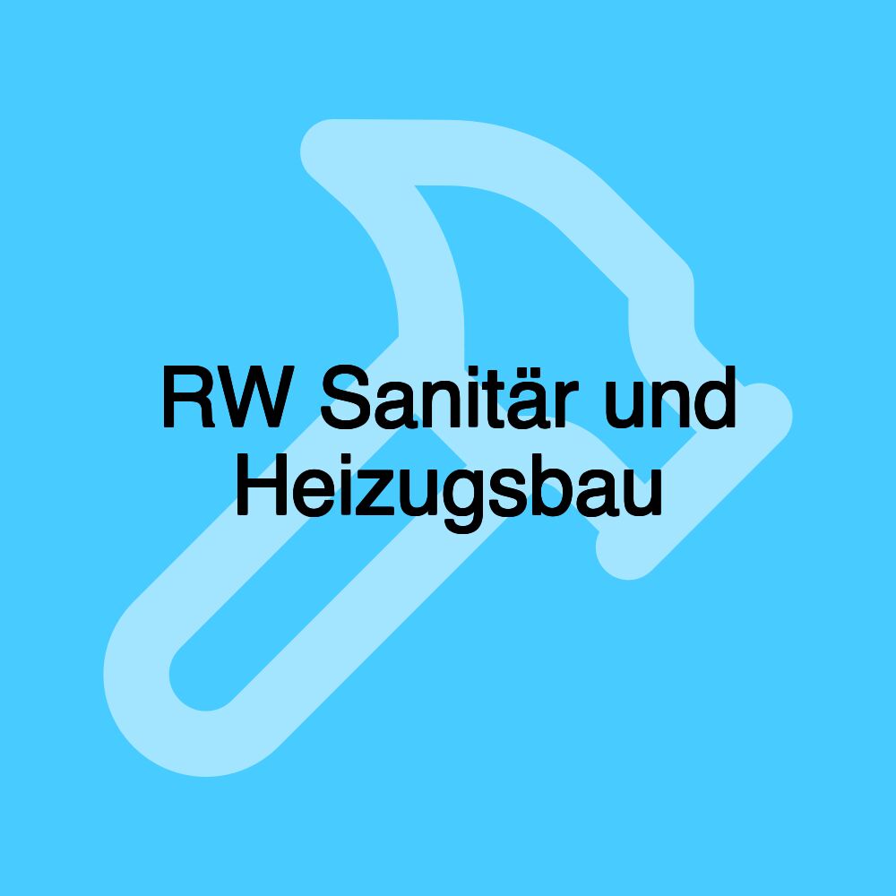 RW Sanitär und Heizugsbau