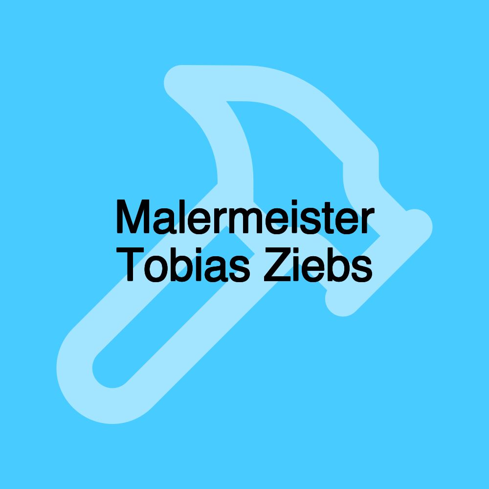 Malermeister Tobias Ziebs