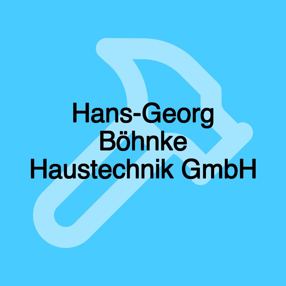 Hans-Georg Böhnke Haustechnik GmbH