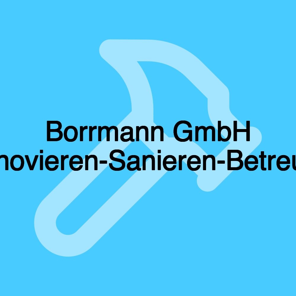 Borrmann GmbH Renovieren-Sanieren-Betreuen