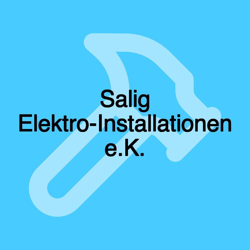 Salig Elektro-Installationen e.K.