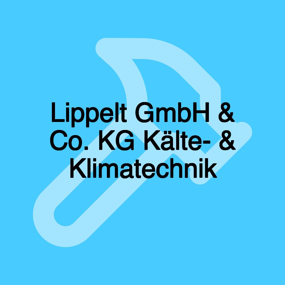 Lippelt GmbH & Co. KG Kälte- & Klimatechnik