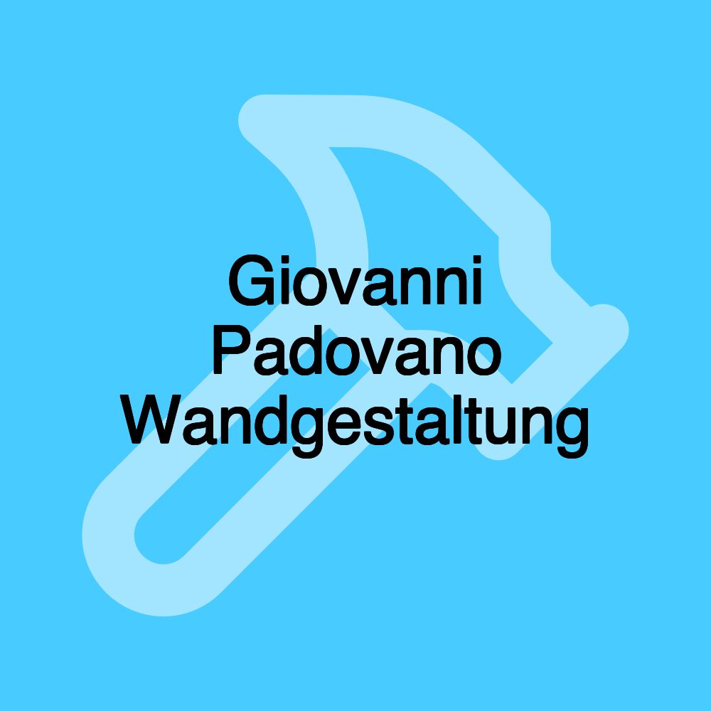 Giovanni Padovano Wandgestaltung