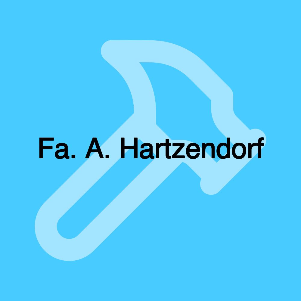 Fa. A. Hartzendorf