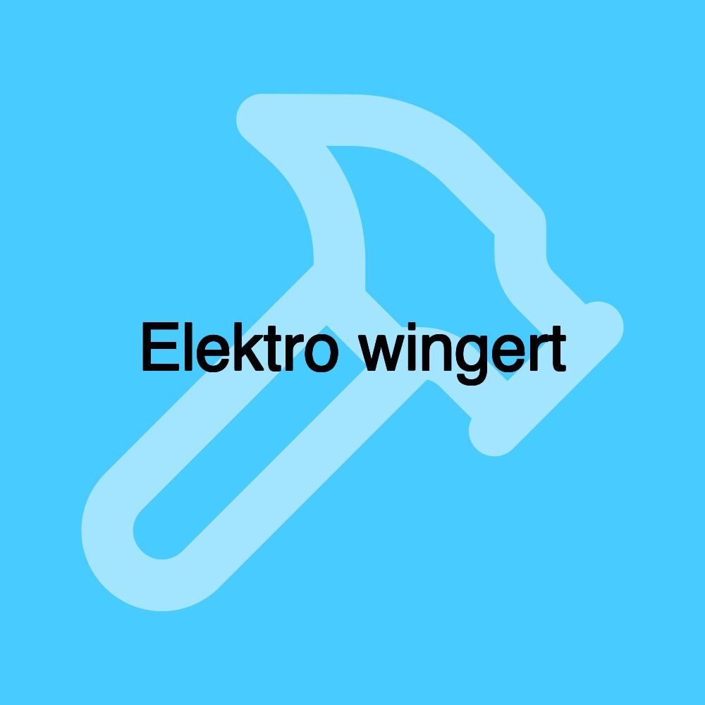 Elektro wingert