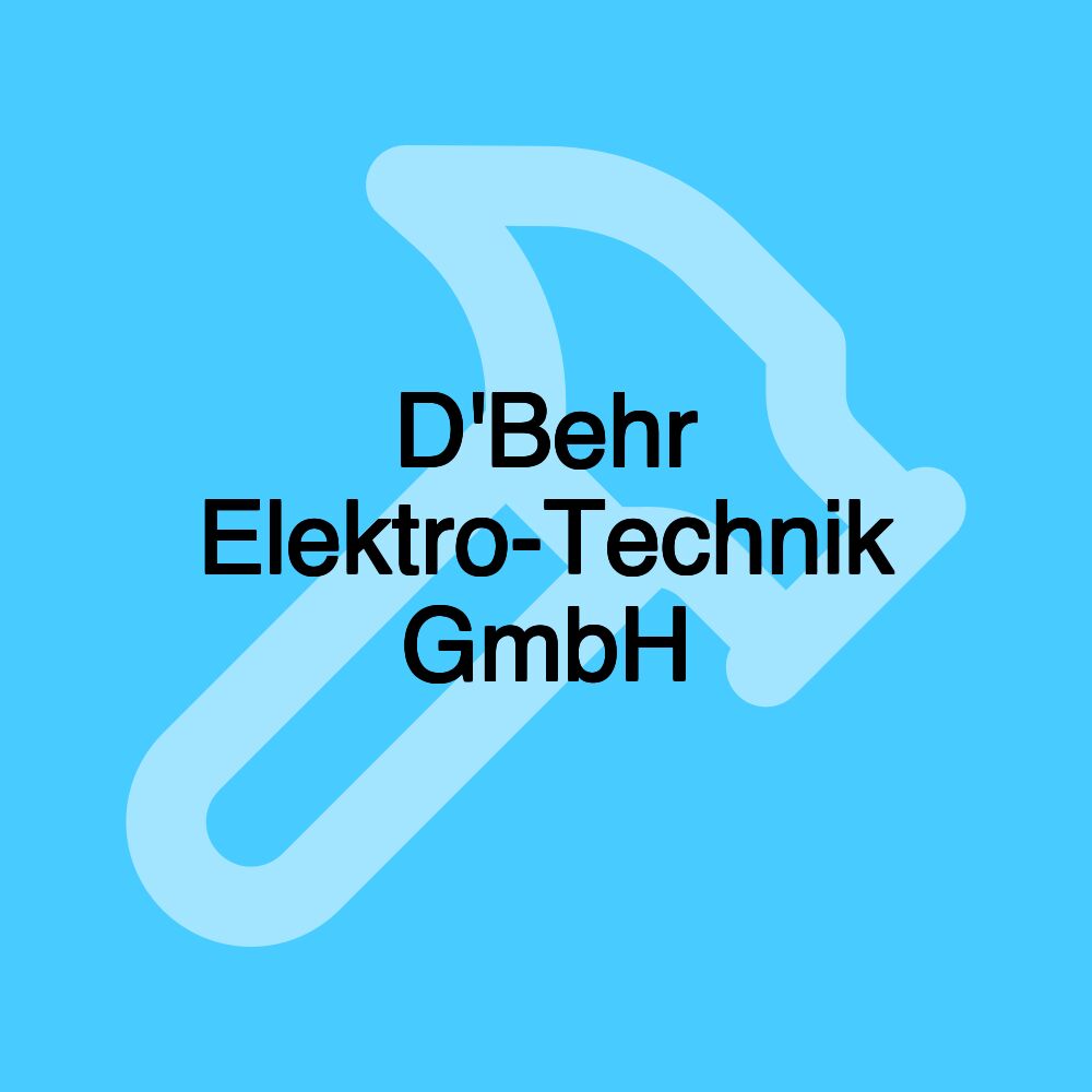 D'Behr Elektro-Technik GmbH