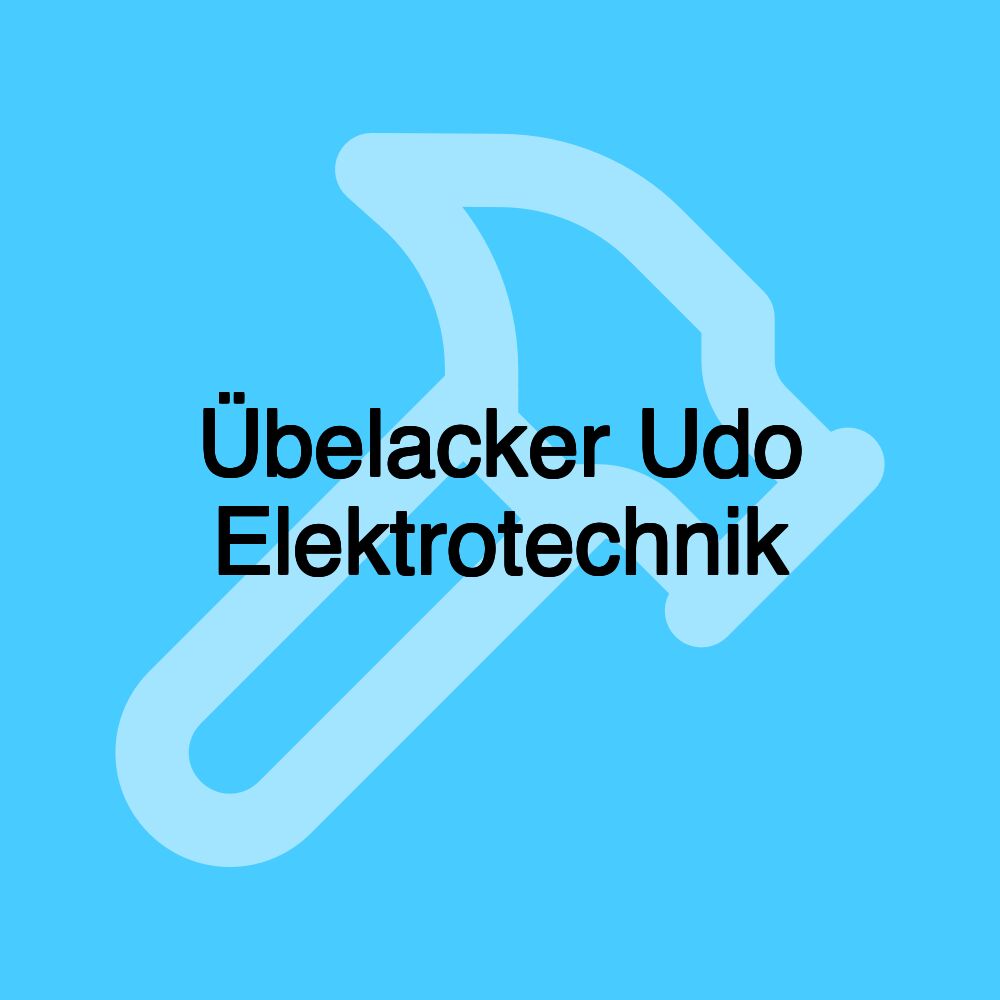 Übelacker Udo Elektrotechnik