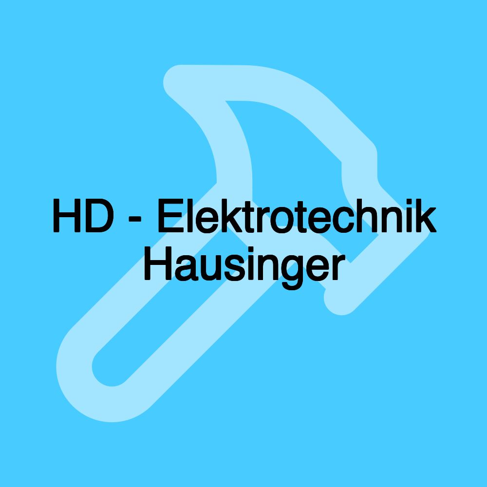 HD - Elektrotechnik Hausinger