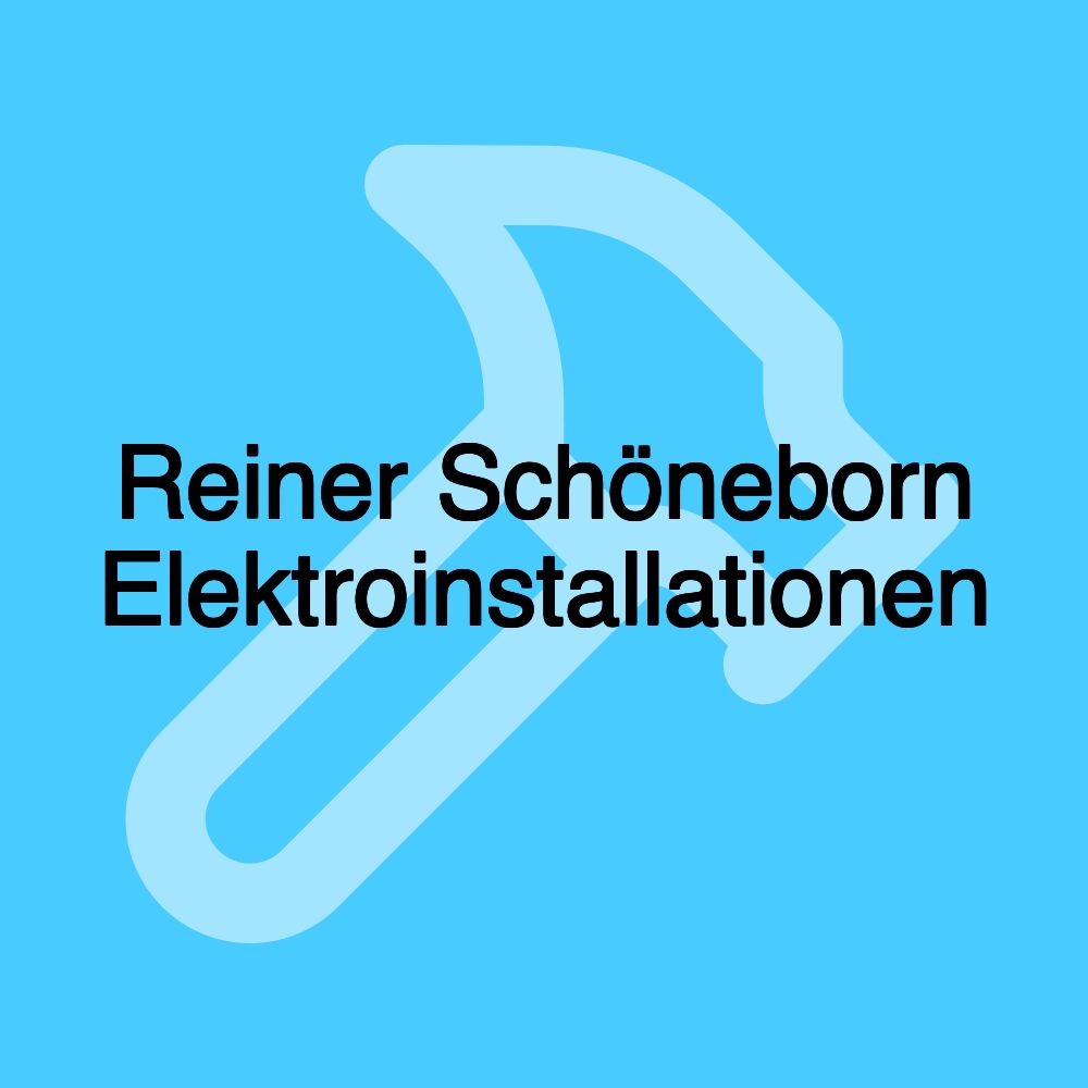 Reiner Schöneborn Elektroinstallationen